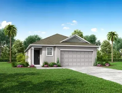 New construction Single-Family house 12767 SW Orvieto Wy, Port St. Lucie, FL 34987 plan The Vista - image