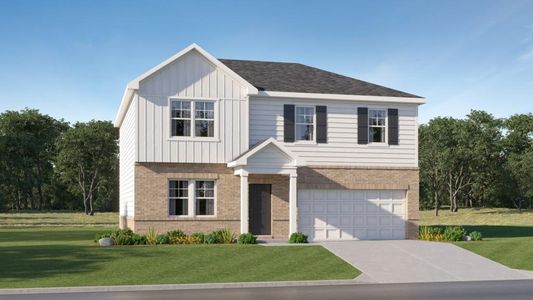 New construction Single-Family house 216 Paisley Wy, Locust Grove, GA 30248 Portland- photo 0