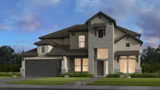 New construction Single-Family house 9213 The Ravine Wy, Austin, TX 78744 plan Larimar - image