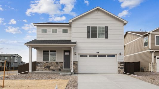 New construction Single-Family house 631 N. Allium Street, Watkins, CO 80137 BRIDGEPORT- photo 0