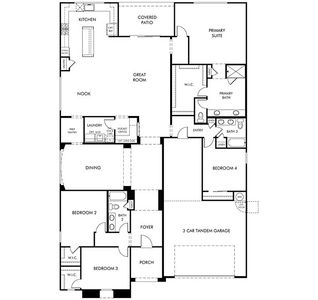 New construction Single-Family house 1536 E Cattle Graze Lp, Sahuarita, AZ 85629 plan Palo Verde - image