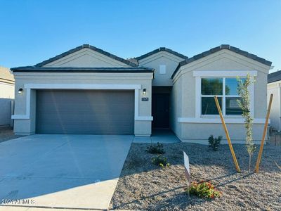 New construction Single-Family house 5175 E Midnight Star Drive, San Tan Valley, AZ 85143 Easton- photo 0