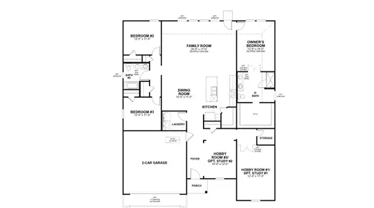 New construction Single-Family house 19913 Schatz Wy, Manor, TX 78653 plan Hawkins - Smart Series - image 4