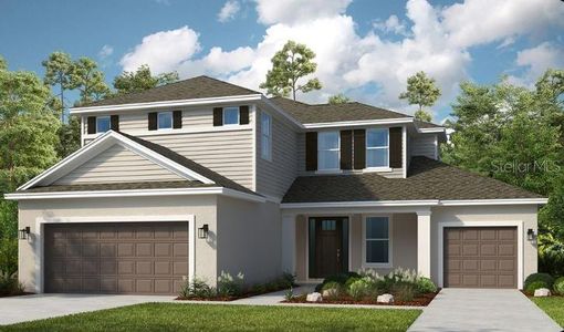 New construction Single-Family house 987 Ladyfish Trl, St. Cloud, FL 34771 Tortola- photo 0