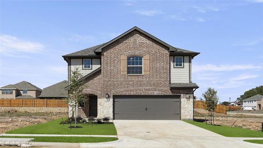 New construction Single-Family house 1644 Meadow Crest Dr, Aubrey, TX 76227 Gladewater U- photo 1 1