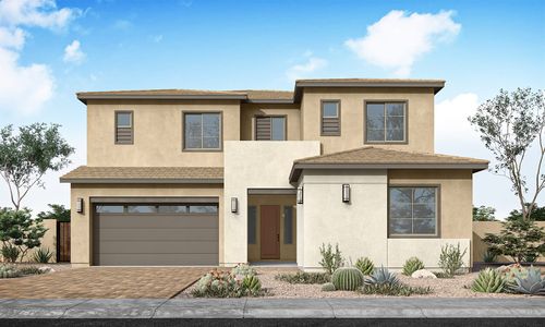 New construction Single-Family house 2231 E Beldi Ct, Queen Creek, AZ 85140 plan Ventana Plan 4507 - image