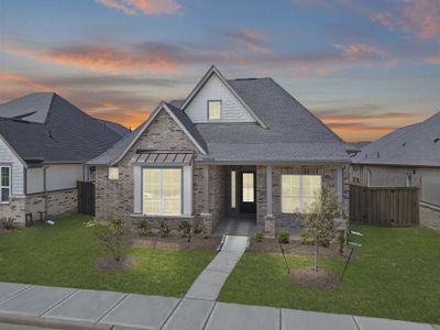 New construction Single-Family house 12202 Wild Bend Dr, Mont Belvieu, TX 77523 plan Palmer - image