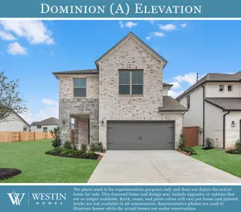 New construction Single-Family house 10423 Melida Dawn Wy, Richmond, TX 77406 plan The Dominion - image