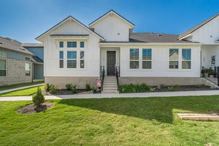 New construction Condo house 103 San Luis Pass, Unit 102, San Marcos, TX 78666 plan Mitchell Side A - image