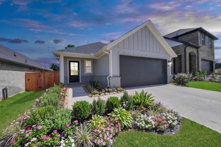 New construction Single-Family house 19560 Stripe Hill Bnd, Unit 1117, Montgomery, TX 77356 plan Austin - image
