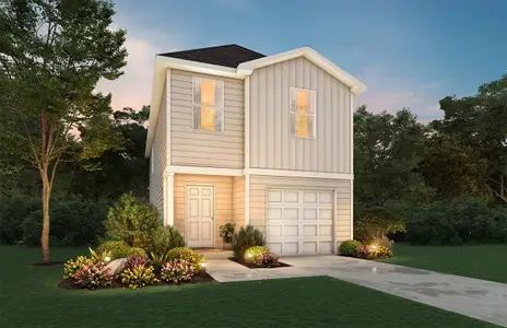 New construction Single-Family house 1744 Road 5102, Cleveland, TX 77327 plan Seminole - image