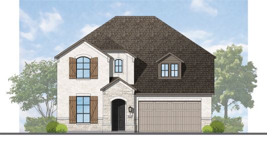 New construction Single-Family house 12030 Grassy Bend Dr, Mont Belvieu, TX 77523 plan Richmond.535 - image