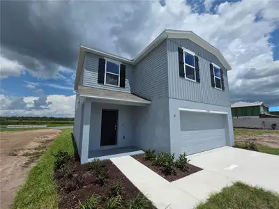 New construction Single-Family house 3889 Bluethread Wy, Poinciana, FL 34759 plan The Lavender - image