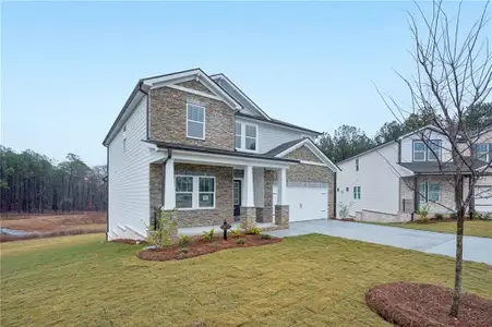 New construction Single-Family house 1458 High Falls Ln, Grayson, GA 30017 plan Chatham Basement - image