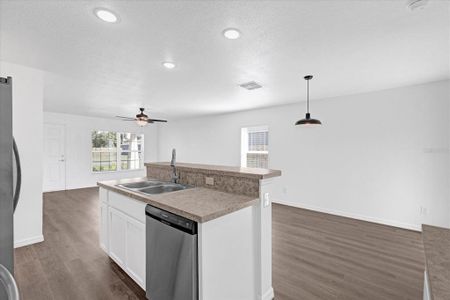 Kitchen View of Great Room / Dining Area