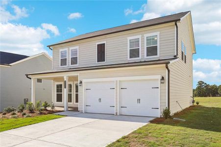 New construction Single-Family house 2165 Boxwood Circle, Conyers, GA 30094 Baker Homeplan- photo 0