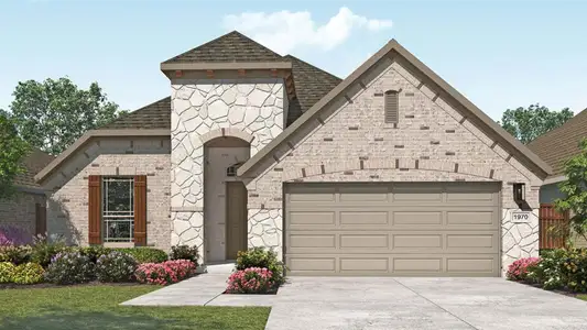 New construction Single-Family house 105 Edgemoor Cv, Georgetown, TX 78628 plan Palm - image
