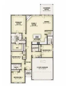 New construction Single-Family house 2146 Bloomsbury Ln, Forney, TX 75126 plan Liberty - image 6