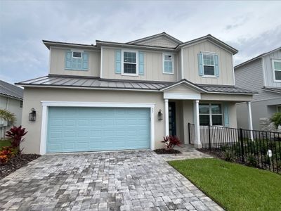 New construction Single-Family house 37 Gulfstream Way, Satellite Beach, FL 32937 The Jupiter- photo 0