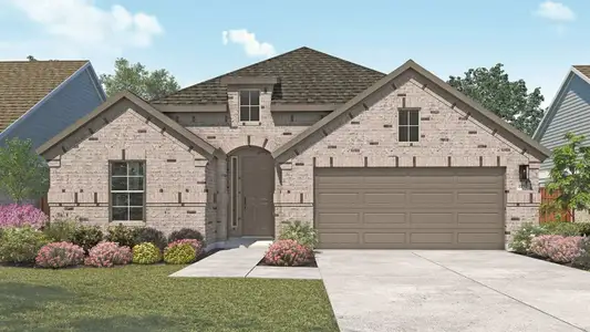 New construction Single-Family house 1703 Seekat Dr, New Braunfels, TX 78132 plan Oleander - image