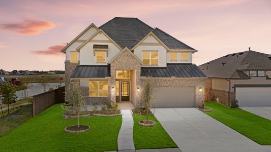 New construction Single-Family house 9103 Basilica Ln, Manvel, TX 77578 plan Waterford – 60′ Lot - image