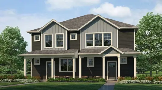 New construction Duplex house 1490 S Boston Ct, Denver, CO 80247 plan Muirfield - image
