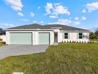 New construction Single-Family house 3015 Sw 10Th Ave, Cape Coral, FL 33914 plan The Paradise Cove III - image