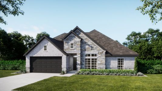New construction Single-Family house 318 Bowrider Ln, Granbury, TX 76049 plan Concept 2379 - image