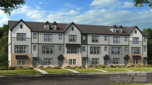 New construction Townhouse house 413 Silver Star Blvd, Indian Trail, NC 28079 plan Breckenridge II - image