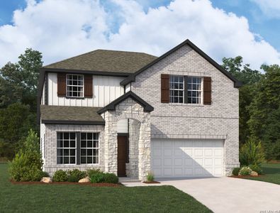 New construction Single-Family house 12811 Lower Peach Wy, Schertz, TX 78154 plan Cassidy - image