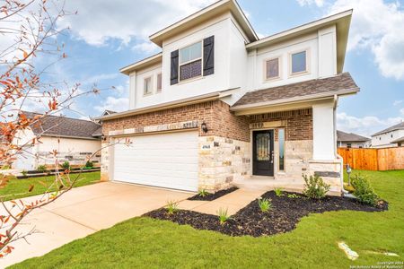 New construction Single-Family house 4968 Park Manor, Schertz, TX 78124 The Trenton- photo 3 3