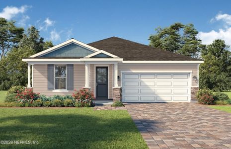 New construction Single-Family house 1134 Hammock Dunes Dr, Jacksonville, FL 32221 plan Fleetwood - image