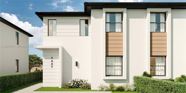 New construction Townhouse house 13336 Sw 265Th Ter, Homestead, FL 33032 - image