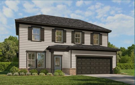 New construction Single-Family house 345 Atlas Ln, Winder, GA 30680 plan The Ashport B - image