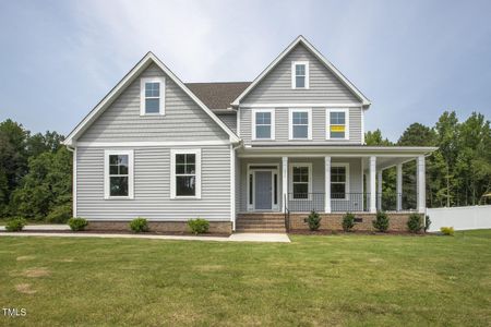 New construction Single-Family house 135 Quail Point Circle, Clayton, NC 27520 McDowell- photo 0