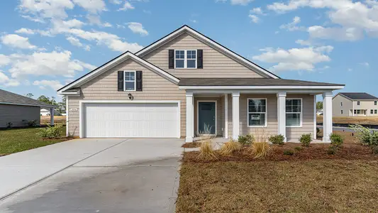 New construction Single-Family house 616 Edge Creek Ln, Florence, SC 29505 plan DOVER-EXPRESS - image