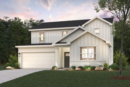 New construction Single-Family house 5314 Mulberry Creek Wy, Flowery Branch, GA 30542 plan Harding - image