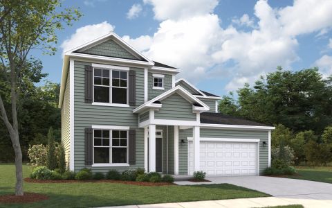 New construction Single-Family house 425 Edison Rail Lane, Knightdale, NC 27545 Rockwell- photo 0