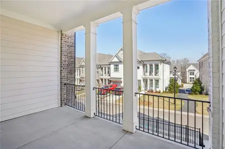 New construction Condo house 4539 Watervale Wy, Unit 267, Peachtree Corners, GA 30092 plan The Baldwin - image 4