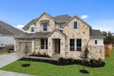 New construction Single-Family house 1017 Twisted Tarpley Ln, Georgetown, TX 78628 plan Weston - image