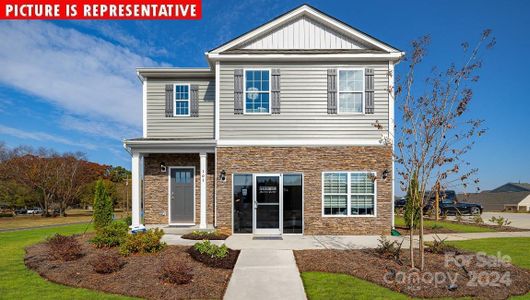 New construction Single-Family house 1650 Secrest Commons Drive, Monroe, NC 28112 The Robie- photo 0