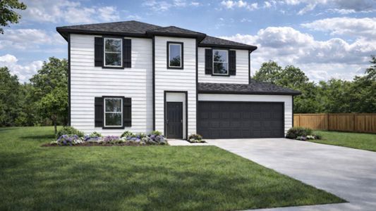 New construction Single-Family house 105 Golden Eagle Blvd, New Waverly, TX 77358 plan Rosemont - image