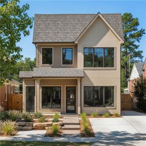 New construction Townhouse house 959 Hank Aaron Dr Sw, Unit B, Atlanta, GA 30315 - image