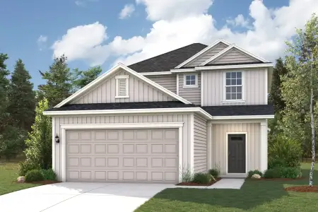 New construction Single-Family house Hockley, TX 77447 plan Hampton - image