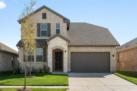 New construction Single-Family house 1820 Briar Rose Drive, Denton, TX 76207 Cascade- photo 0