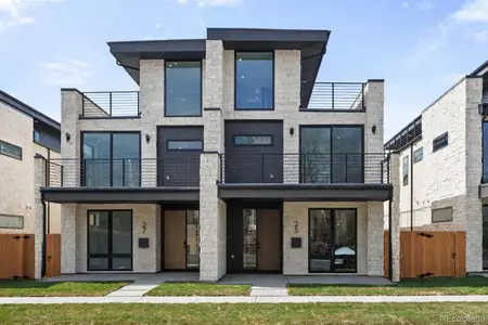 New construction Duplex house 25 S Jackson St, Denver, CO 80209 - image