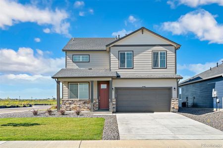 New construction Single-Family house 832 Crest St, Lochbuie, CO 80603 The Bellamy- photo 0 0