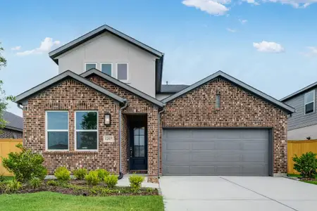 New construction Single-Family house 1207 Buffalo Run, Tomball, TX 77375 plan Orchid - image