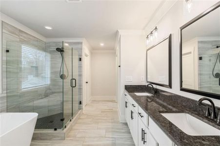 New construction Single-Family house 1611 Alcovy Station Rd, Covington, GA 30014 plan (GA)Jackson A.1 2 Side Entry - image 11