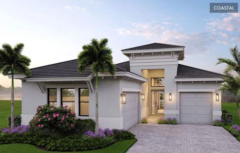 New construction Single-Family house 13135 Florida Crane Dr, Palm Beach Gardens, FL 33412 plan  Calypso - Coastal - image
